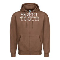 Chestnut Sweet Tooth Zipper Hoodie - linhVisuals