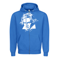 True Royal beethoven Zipper Hoodie - linhVisuals