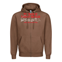 Chestnut my train of thought derailed Zipper Hoodie - linhVisuals