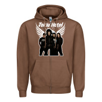 Chestnut Tökiö Hötél Pesonnel Zipper Hoodie - linhVisuals
