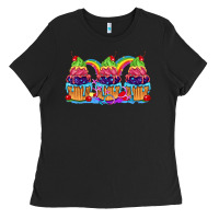 Black Pride cupcake Ladies Tee - FaDigitalArtStudio