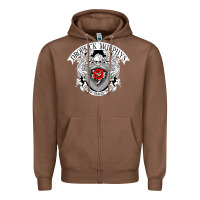 Chestnut dropkick murphy's 2 Zipper Hoodie - linhVisuals