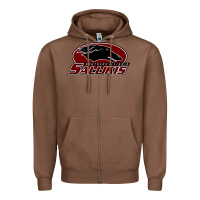 Chestnut salukis Zipper Hoodie - linhVisuals