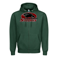 Sports Green salukis Zipper Hoodie - linhVisuals