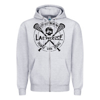 Lacrosse Legally Beating People With Sticks Zipper Hoodie | Teevron