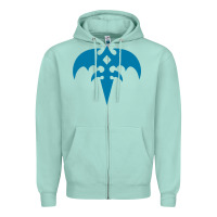 Seafoam #queensryche best metal Zipper Hoodie - linhVisuals
