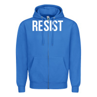 True Royal resist Zipper Hoodie - linhVisuals