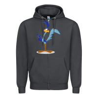 Smoke Road Runner Beep Zipper Hoodie - linhVisuals
