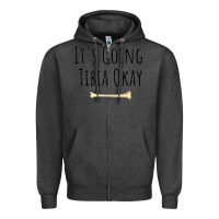 Charcoal Heather anatomy Zipper Hoodie - linhVisuals