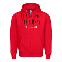Red anatomy Zipper Hoodie - linhVisuals