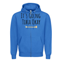 True Royal anatomy Zipper Hoodie - linhVisuals