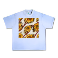 Grape Ice baseball sunflowers and leopard seamless pattern Urban Heavy Tee - BundleAndBundleShop