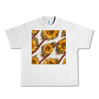 Lunar Rock baseball sunflowers and leopard seamless pattern Urban Heavy Tee - BundleAndBundleShop