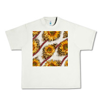 Pistachio baseball sunflowers and leopard seamless pattern Urban Heavy Tee - BundleAndBundleShop