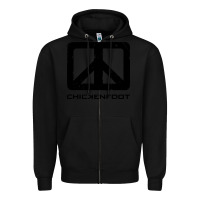 Black cool-chickenfoot-chickenfoot-merch Zipper Hoodie - linhVisuals