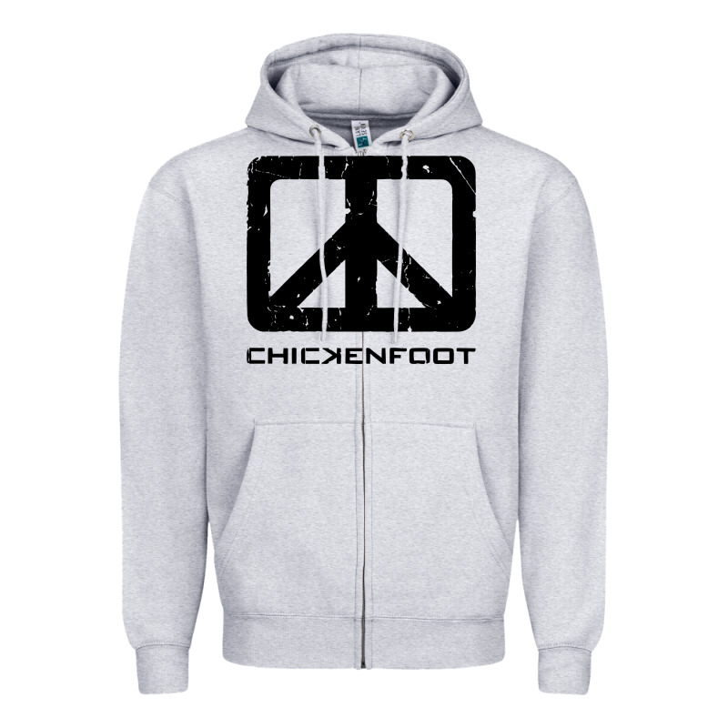 Cool-chickenfoot-chickenfoot-merch Zipper Hoodie by linhVisuals | Teevron