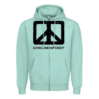 Seafoam cool-chickenfoot-chickenfoot-merch Zipper Hoodie - linhVisuals