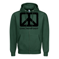 Sports Green cool-chickenfoot-chickenfoot-merch Zipper Hoodie - linhVisuals