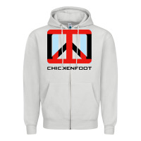 Dove Grey cool-chickenfoot-iii-limited-merch Zipper Hoodie - linhVisuals