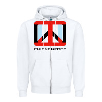 White cool-chickenfoot-iii-limited-merch Zipper Hoodie - linhVisuals