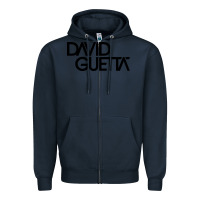 Navy cool-david-guetta-one-love-merch Zipper Hoodie - linhVisuals