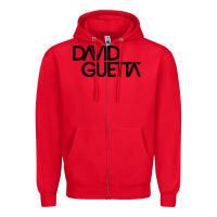 Red cool-david-guetta-one-love-merch Zipper Hoodie - linhVisuals