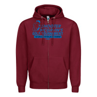 Burgundy shooter mcgavin's golf tournament Zipper Hoodie - linhVisuals