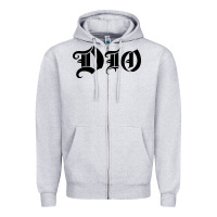 Heather Grey cool-dio-holy-diver-merch Zipper Hoodie - linhVisuals
