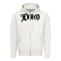 Oatmeal Heather cool-dio-holy-diver-merch Zipper Hoodie - linhVisuals