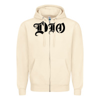Sandshell cool-dio-holy-diver-merch Zipper Hoodie - linhVisuals