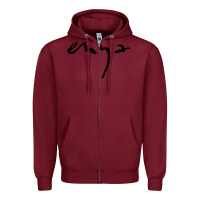 Burgundy cool-enya-watermark-merch Zipper Hoodie - linhVisuals