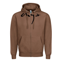 Chestnut cool-enya-watermark-merch Zipper Hoodie - linhVisuals