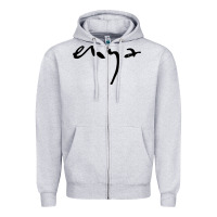 Heather Grey cool-enya-watermark-merch Zipper Hoodie - linhVisuals