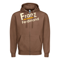 Chestnut cool-franz-ferdinand-franz-ferdinand-merch Zipper Hoodie - linhVisuals