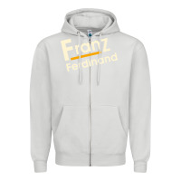 Dove Grey cool-franz-ferdinand-franz-ferdinand-merch Zipper Hoodie - linhVisuals