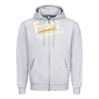 Heather Grey cool-franz-ferdinand-franz-ferdinand-merch Zipper Hoodie - linhVisuals