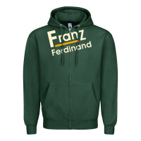 Sports Green cool-franz-ferdinand-franz-ferdinand-merch Zipper Hoodie - linhVisuals