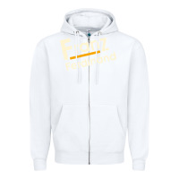 White cool-franz-ferdinand-franz-ferdinand-merch Zipper Hoodie - linhVisuals