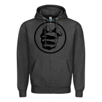 Charcoal Heather cool-grand-funk-railroad-pointing-finger-merch Zipper Hoodie - linhVisuals