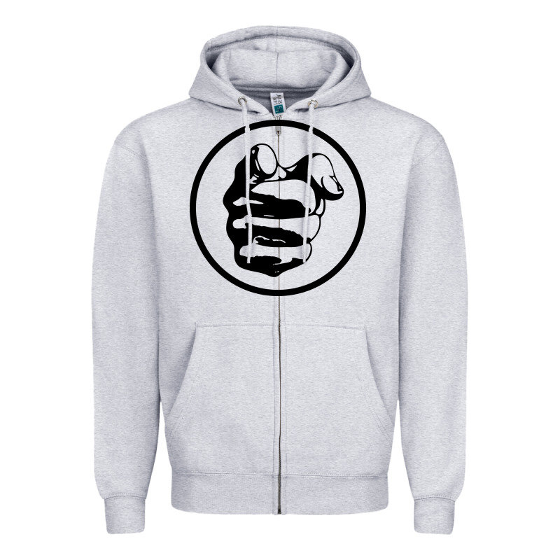 Cool-grand-funk-railroad-pointing-finger-merch Zipper Hoodie by linhVisuals | Teevron