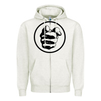 Oatmeal Heather cool-grand-funk-railroad-pointing-finger-merch Zipper Hoodie - linhVisuals