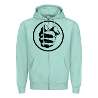 Seafoam cool-grand-funk-railroad-pointing-finger-merch Zipper Hoodie - linhVisuals