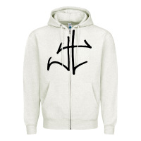Oatmeal Heather cool-james-hetfield-autograph-merch Zipper Hoodie - linhVisuals