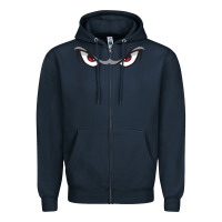 Navy lake elsinore Zipper Hoodie - linhVisuals