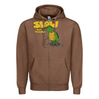 Chestnut slow but mellow crazy Zipper Hoodie - linhVisuals
