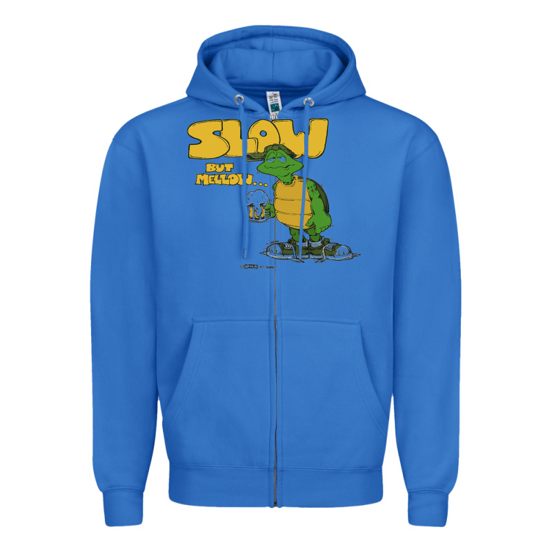 Slow But Mellow Crazy Zipper Hoodie by linhVisuals | Teevron