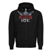 Black smirnoff ice Zipper Hoodie - linhVisuals