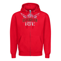 Red smirnoff ice Zipper Hoodie - linhVisuals