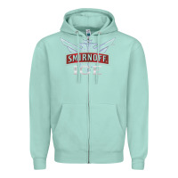 Seafoam smirnoff ice Zipper Hoodie - linhVisuals