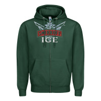 Sports Green smirnoff ice Zipper Hoodie - linhVisuals